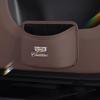 Car Door Storage Box PU Leather Auto Seat Back Hanging Trash Can Bin For Cadillac ATS BLS CT4 CT6 CTS ESCALADE STS XT5 XTS SLS