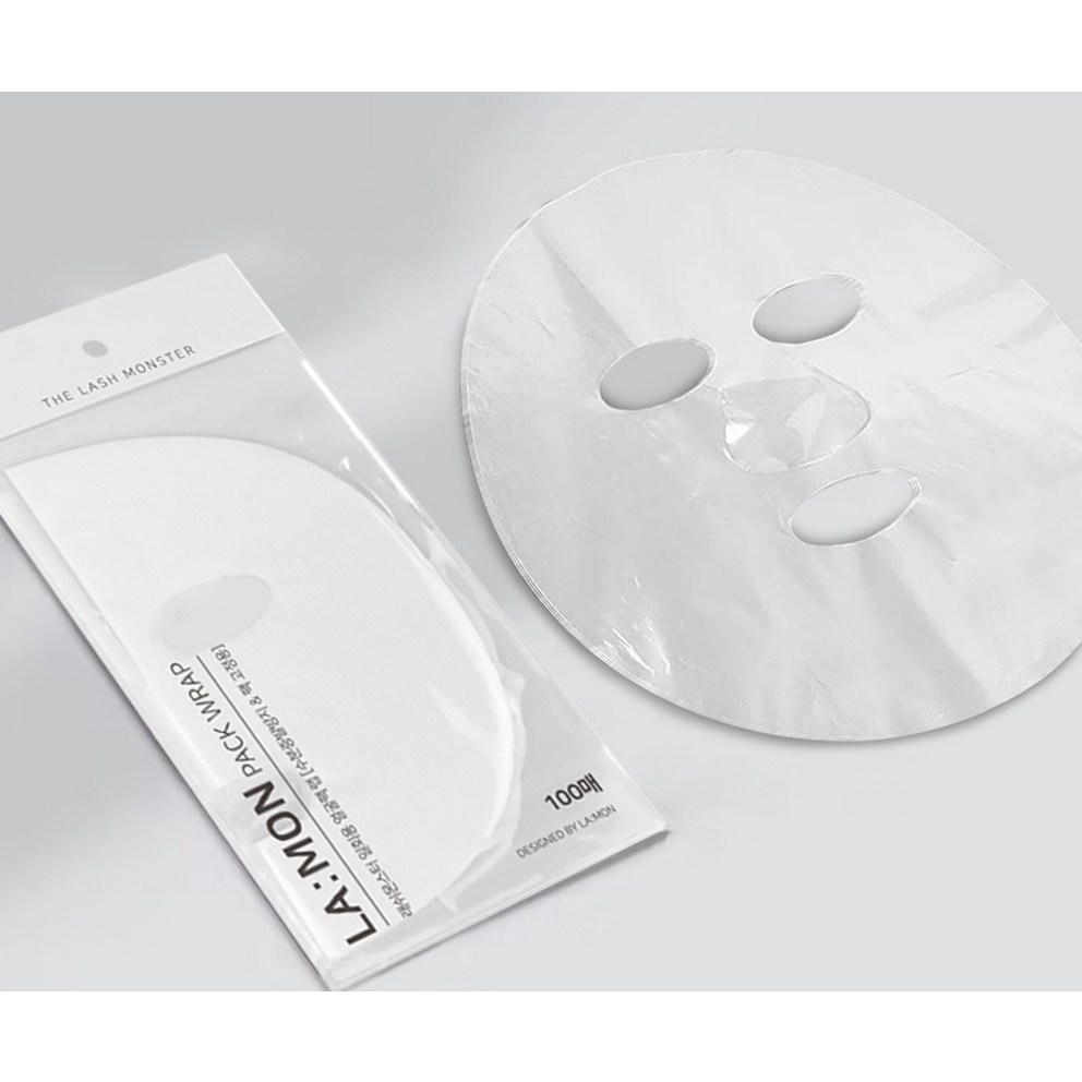 [Lamon] Disposable Facial Mask Wrap, 100pcs, 2 Pack
