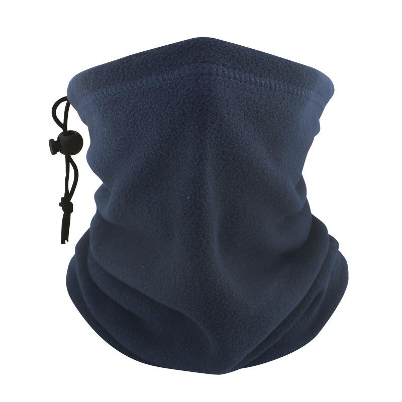Winter Fleece Neck Warmer: Cold-Proof, Multifunctional Cycling Face Mask with Velvet Lining for Outdoor Sports