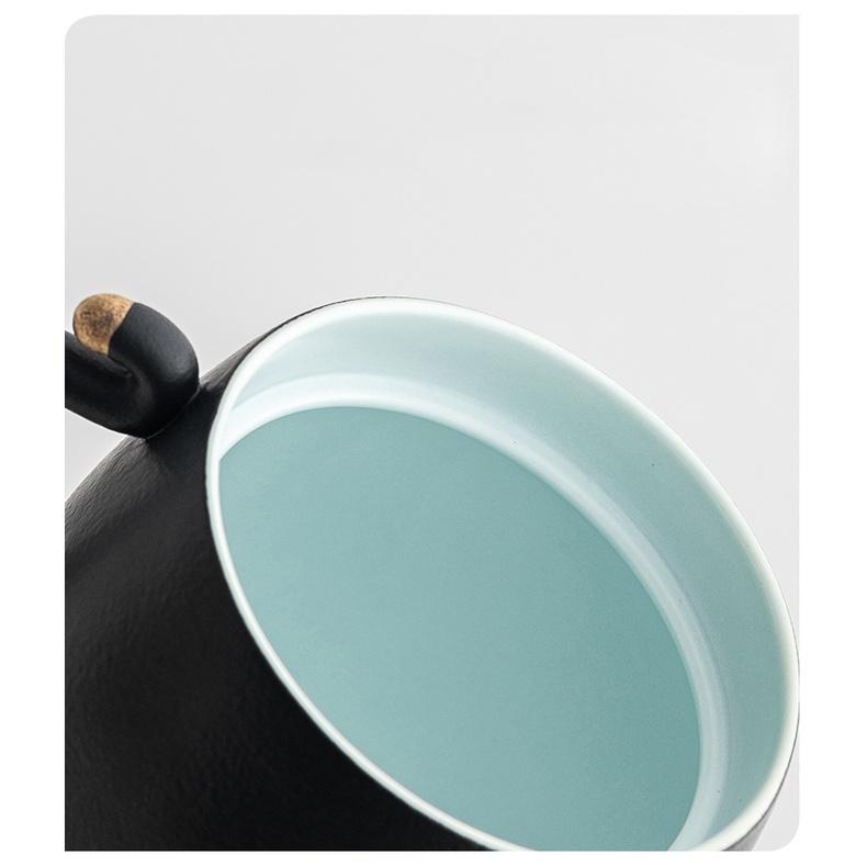 300ml Cute Cat Ceramic Mug Creative Office Cup with Lid Filter Tea Cup