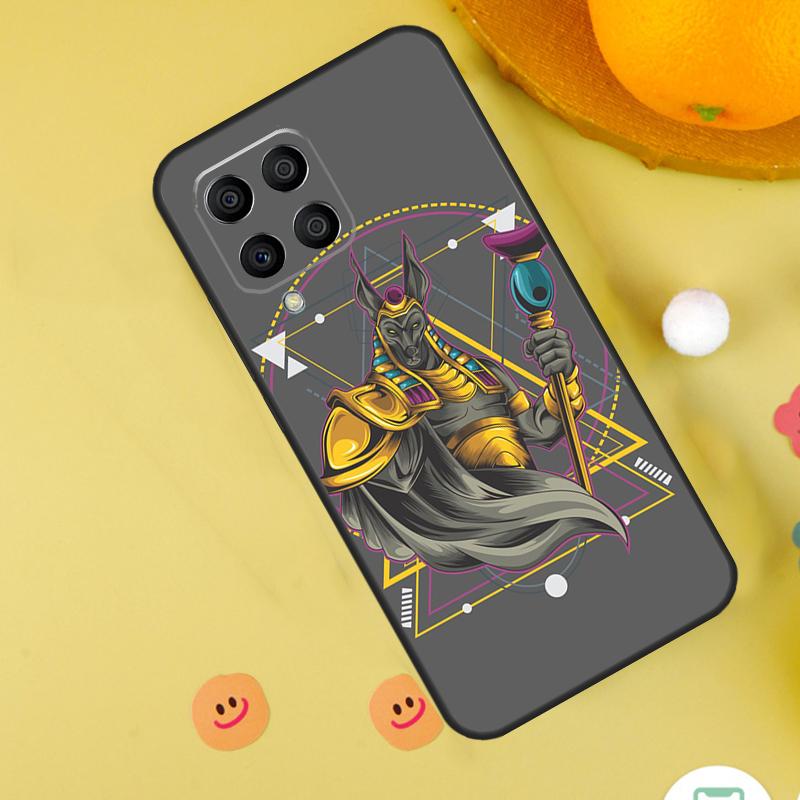 Anubis Egyptian God For Samsung Galaxy M20 M30s M31 M51 M15 M55 M13 M23 M33 M53 M12 M32 M52 M14 M34 M54 Case