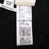 Hermes 4H2622D9 Wełna Jedwab Logo Haftowany Prążkowany Sweter topy 38 czarnyUżywany