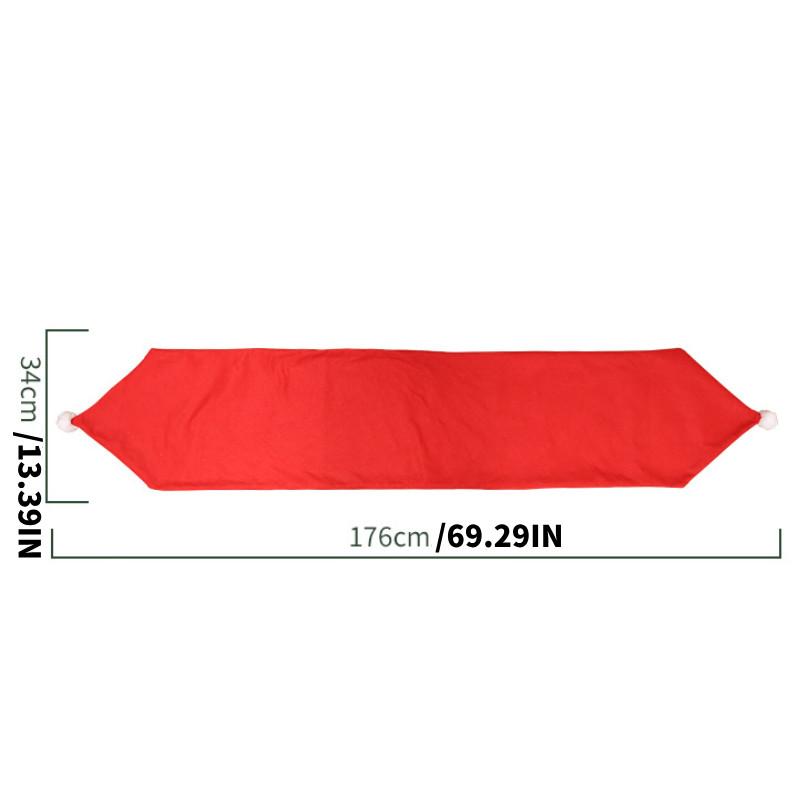 

Table Christmas Runner Non Woven Fabric Long Table Cloth Dining Home Party Decor