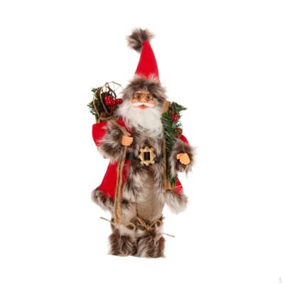 Decoration Standing Doll Table Centerpiece Collection Santa Figure Figurine for Office Car