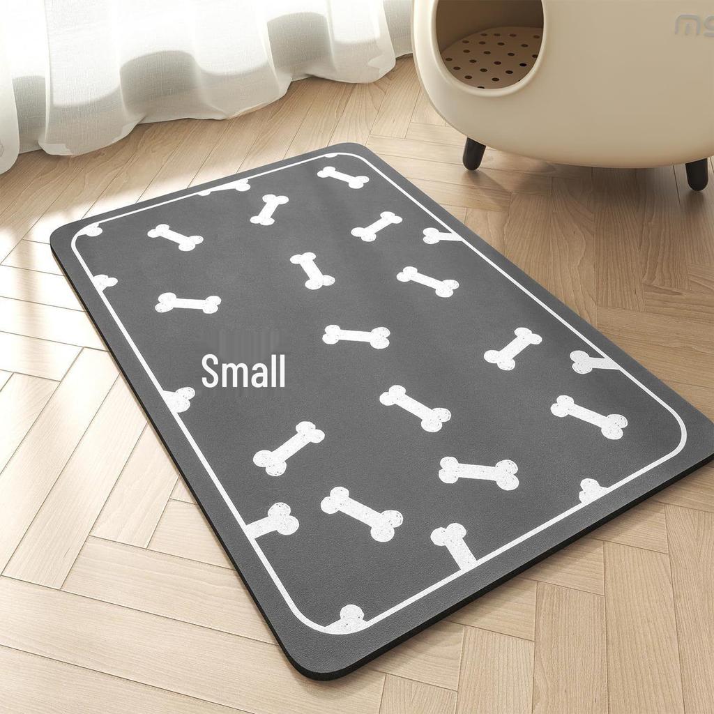 Minimalistyczna Chłonna Mata Podłogowa z Ziemi Okrzemkowej - Łatwa do Czyszczenia, Przyjazny Zwierzętom Domowym Design do Wnętrz