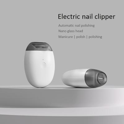 Tragbarer Elektrischer Nagelknipser & Nagelschleifer - USB- Automatischer Nageltrimmer mit 3-Gang-Motor, Bürstenlos/Bürstenmotor (Kein Adapter enthalten)
