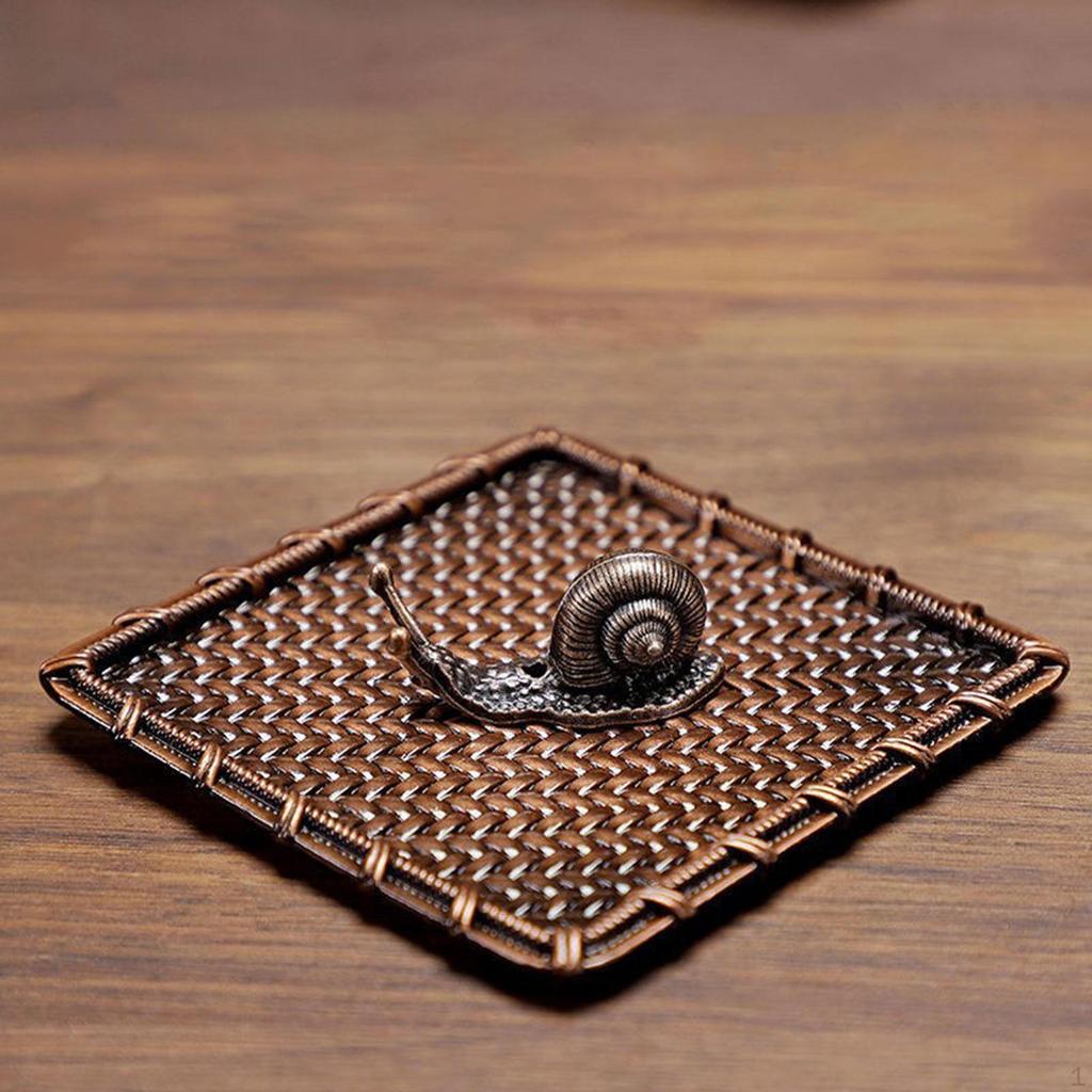 Holder Ornament Plate Landscape Stand Metal for Decoration