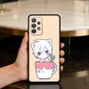 Singer M-Mafumafu Ctue Phone Case For Samsung Galaxy A73,A72,A71,A70,A53,A52,A51,Soft Silicone Black Cover