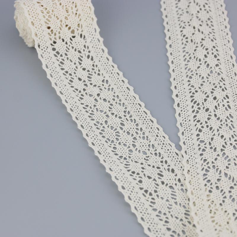 (5 Meters/lot) 50mm Silk Net Lace Fabric Ribbons Trim DIY Sewing Handmade Craft Materials