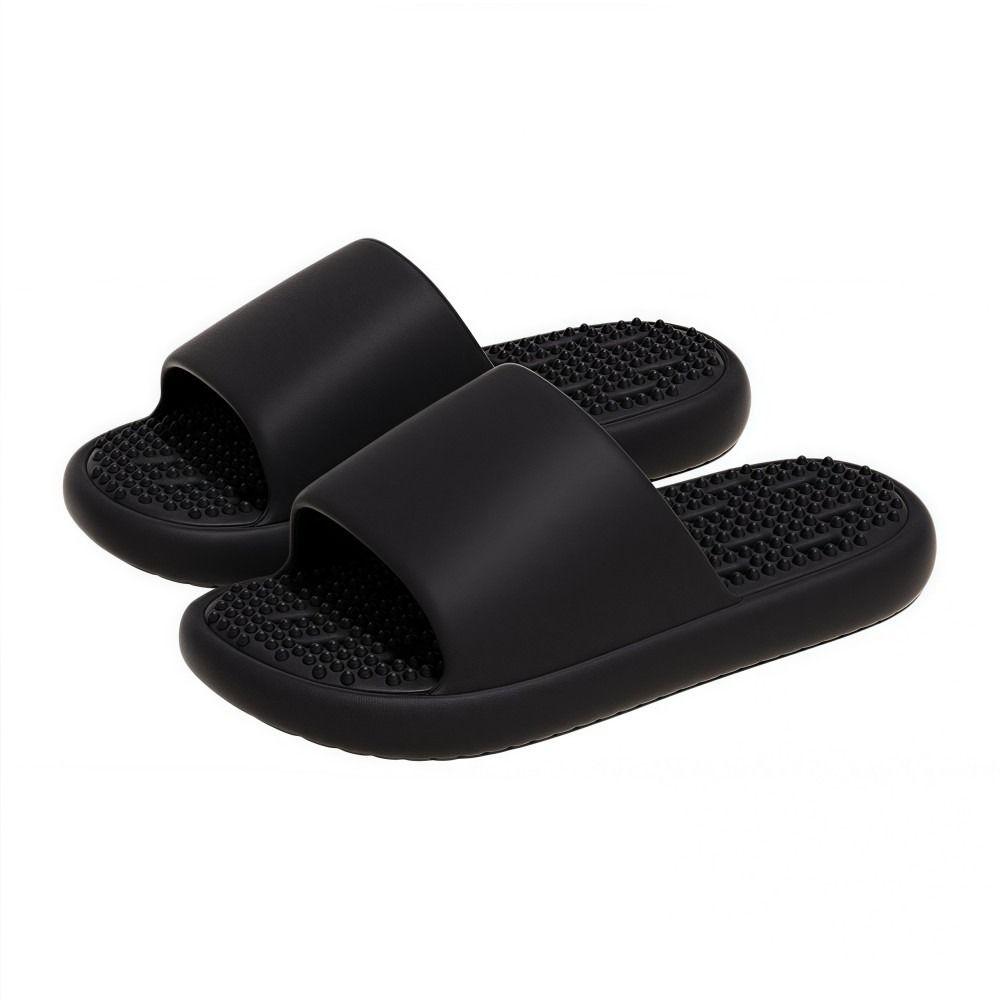 Anti-odor Bathroom Massage Slippers Acupressure Home Sandals New Women Slippers  Indoor Outdoor