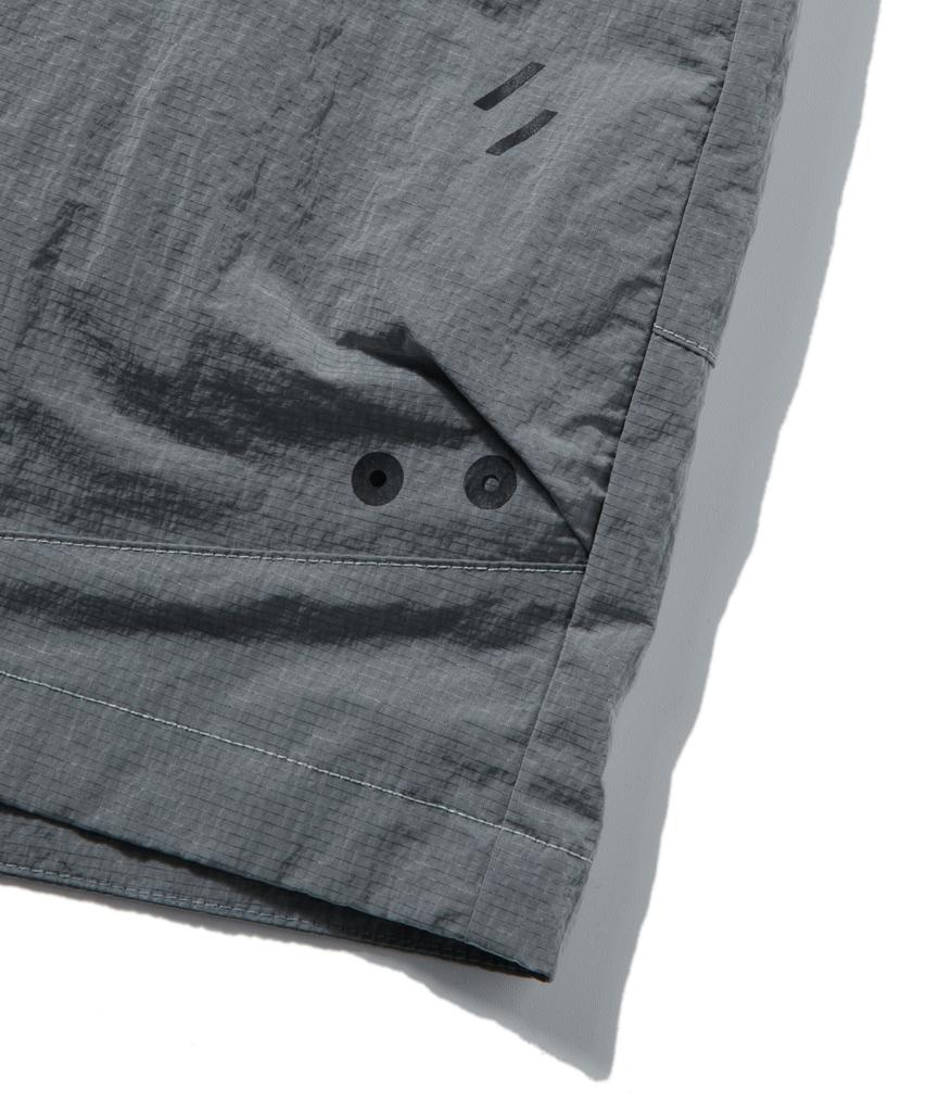 Welteoigseupelimeonteu Wsp004_Light Reflection Rip Stop Half Pants_Silver