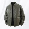 Men's Leather Jacket New Men's Leather Jacket Autumn and Winter Men's Clothing Locomotive Leather Jacket Men's