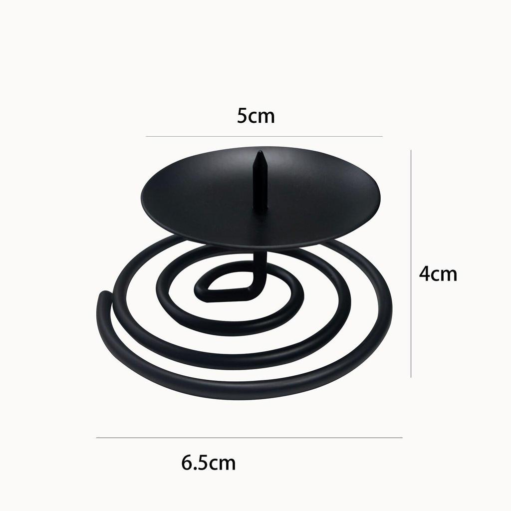 Retro European Metal Candle Holder for Weddings, Birthdays, and Romantic Dinners