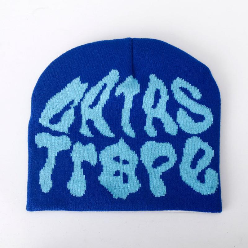 New hot-selling MEA CULPA beanie hat mea beanie hat knitted hat straight