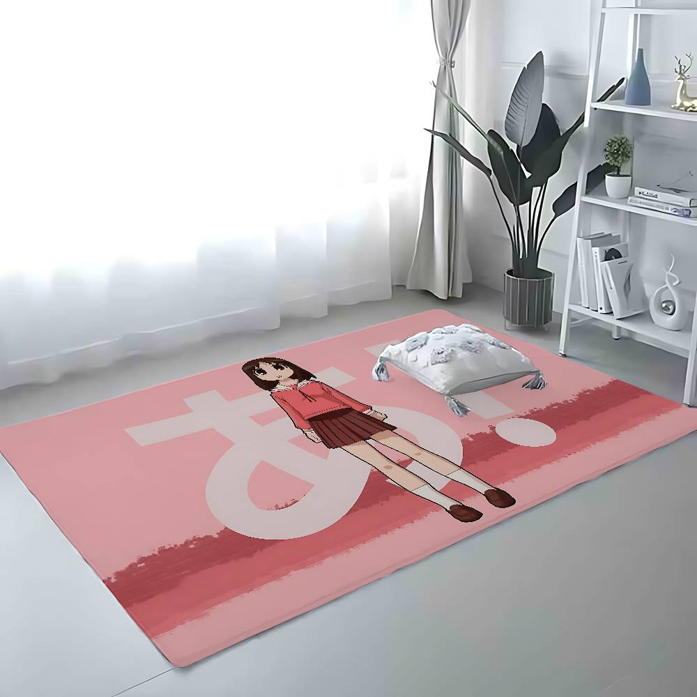 Azumanga Daioh Osaka Ayumu Floor Mat Bathroom Absorbent Mat Simple Door Dirt-resistant Mat Home Kitchen Mat Foot Mat Entry Mat
