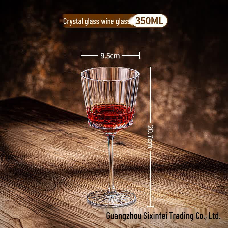 OLOEY Elegant Crystal Wine Glasses