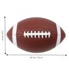 Brown American Football Size 9 Sports Ball Comfortable Grip Rugby Ball  Outdoor Sports