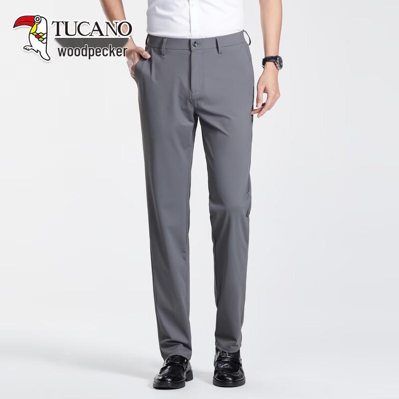 TUCANO Men s Anti-Wrinkle Straight Business Casual Pants 170/80A