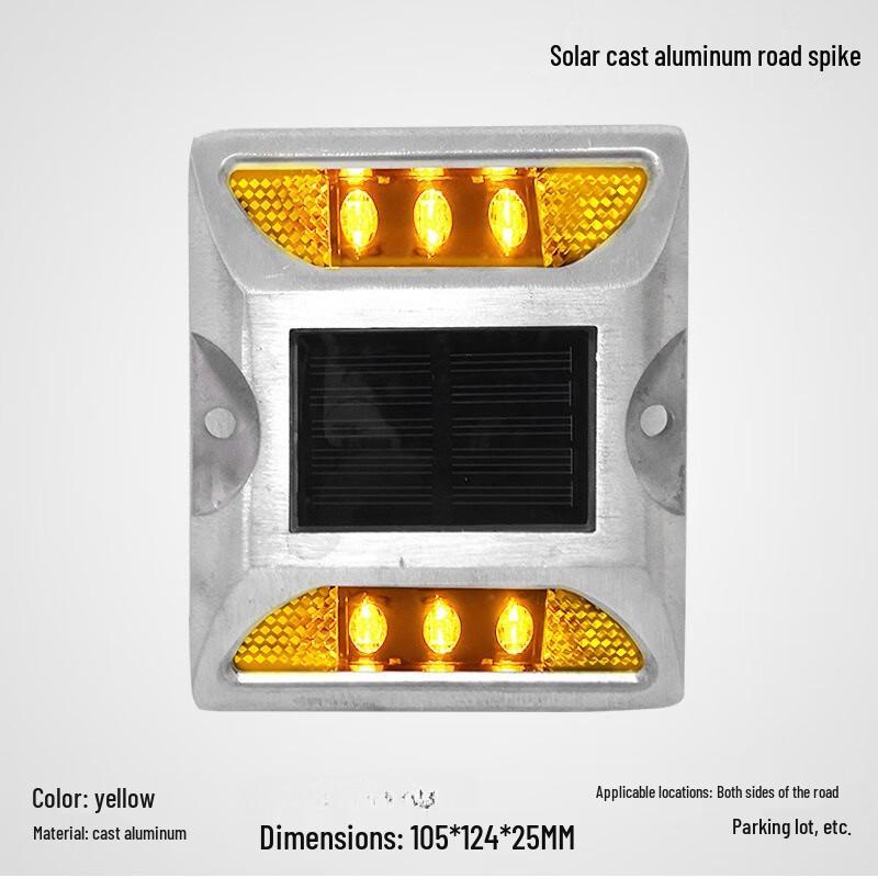 Solar LED Road Stud Warning Light