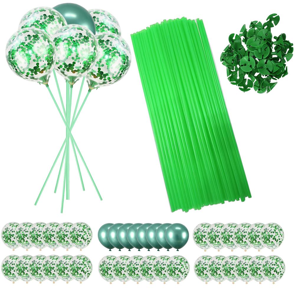 2 Set Kit Supporto per Palloncini, con 20 palloncini, Porta Bastoncini per Palloncini con Base per Tavolo Decorazioni per Festa di Laurea Compleanno Rivelazione di Genere