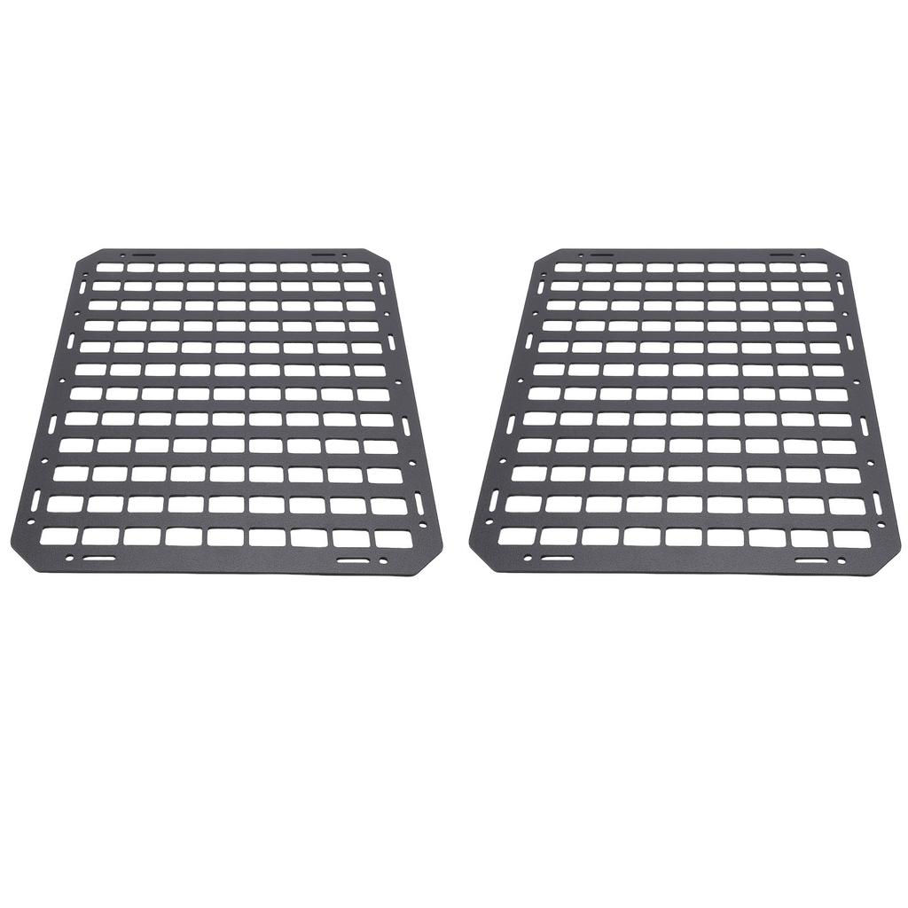 Car Seat Back   Molle Panels Gear Holder Seat Back Mount Rack Modular Storage Plate   for SUVs Trucks Pickups