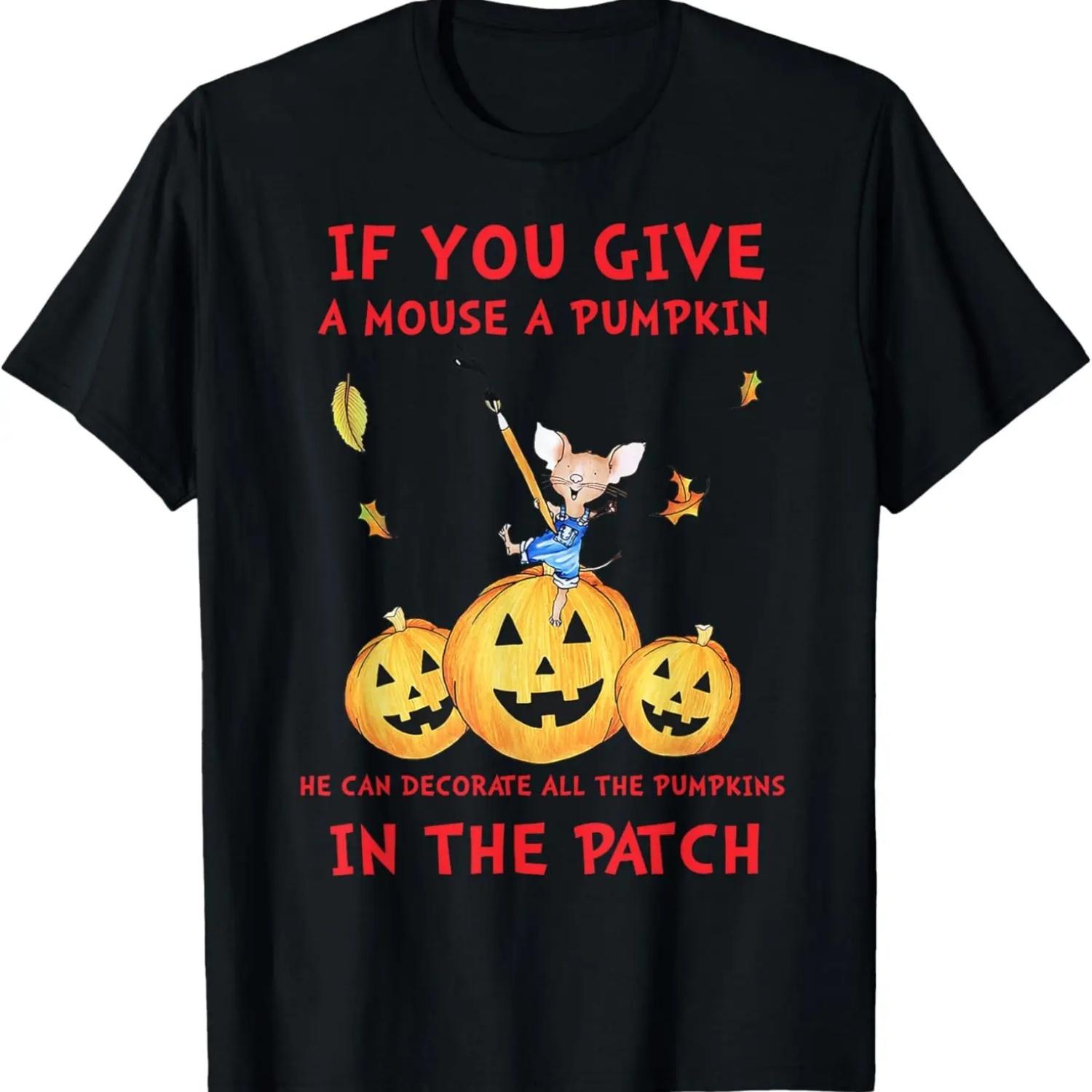 

He Decorate All The Pumpkins T-Shirt S чёрный