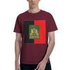 Haitian Independence Flag Men TShirt Oversized T Shirts Mens Round Neck Cotton Tees Short Summer Male