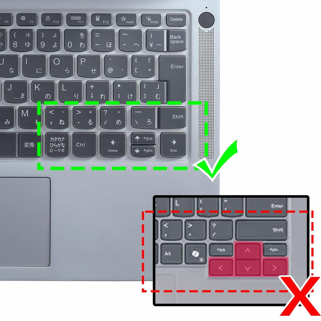 Release NEC LAVIE Direct N14 Slim N145C N144C Exclusive Keyboard Cover Protective Film Highly Transparent TPU Material 2023~2024 14" (N1455/HAL