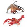 Simulation Marine Animal Freshwater Shrimp Model Red Crayfish Crayfish Crystal Shrimp Long Arm Green Shrimp Static Ornament