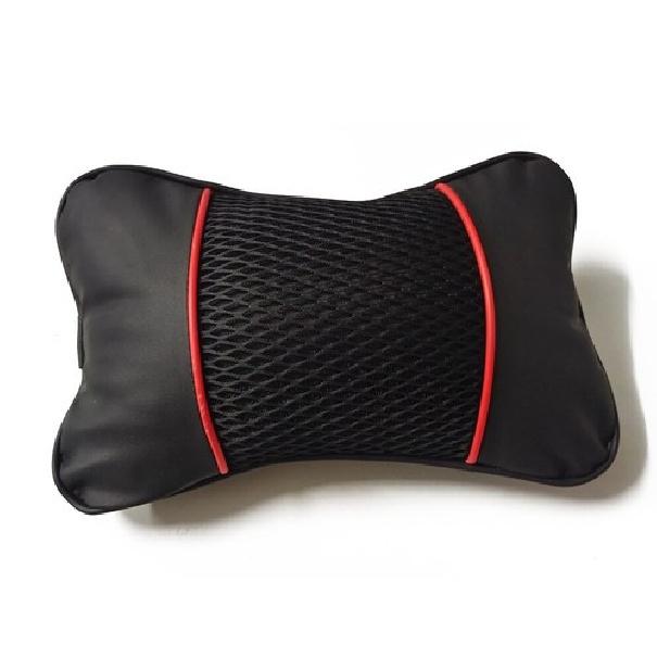 1X Car Seat Headrest Pad Memory Foam Pillow Head Neck Rest Support Cushion Black