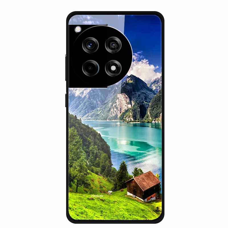 Creative Color Painting Tempered Glass Case for OnePlus ACE 3 12R