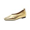 Plus Size French Style Men Gentleman Shoes One Step Shallow Square Toe Versatile Comfortable Commuting Summer Adults