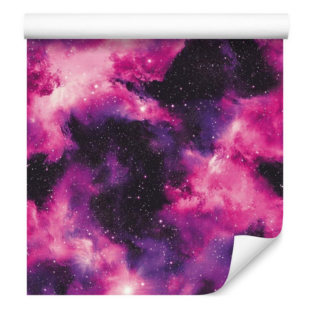 Watercolor Plum Galaxy Wallpaper for Living Room and Bedroom 50x1000