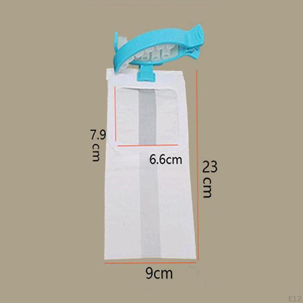 Doggy Waste Bags Disposable Leakproof with Tail Clip for Hiking Home Outdoor Small 1 and 10