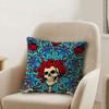 GGrateful DDead Maple Design Cushion Cover Happy Autumn Harvest Decor Holiday Decorati Pillow Cover