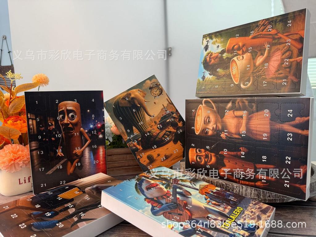 Tung Tung Tung Sahur Shan Hai Jing Blind Box Flacher Anhänger Ohrringe Accessoire Schlüsselanhänger Anhänger