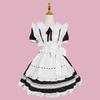 Gothic Lolita European Palace Butler Women Plus Size Hallowen Maid Cosplay Uniform Japanese Sweet Girl Sweet Waitress Dress 5XL