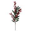 1 Artificial Branch, Red Stem for Home Decor