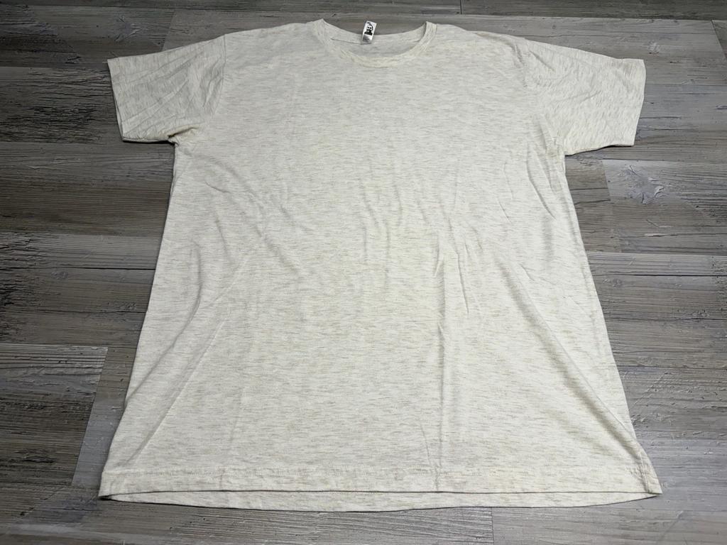Los Angeles Apparel Short Sleeve Tee 30 Singles Tri Blend Single Stitch Sz XL #1