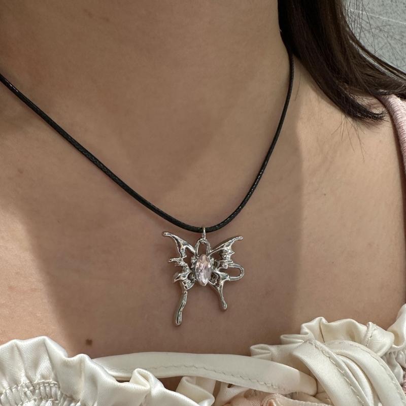 Statement Necklace Adjustable Rope Necklace Fashion Neck Jewelry for Party Daily