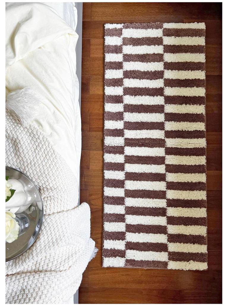 French Style Quick-Drying Non-Slip Absorbent Bedside Carpet