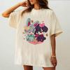 Camiseta Alien Stage adolescente kawaii Feminina Pastel 80s Gráfica Camiseta Universitária Punk Grunge Confortável Universitária Colorida harajuku
