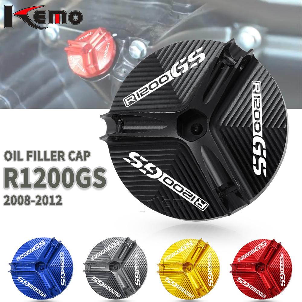 

Крышка маслозаливной горловины для BMW R1200GS R1200 GS 2008-2012 2009 2010 2011, аксессуары для мотоциклов, пробка для слива масла двигателя, гайка поддона, чашка