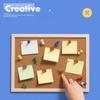 40Pcs Wooden Push Pins Flat Top Round Head Thumbtacks Decorative Cork Board Bulletin Board Map Pins for Hanging Photos Documents