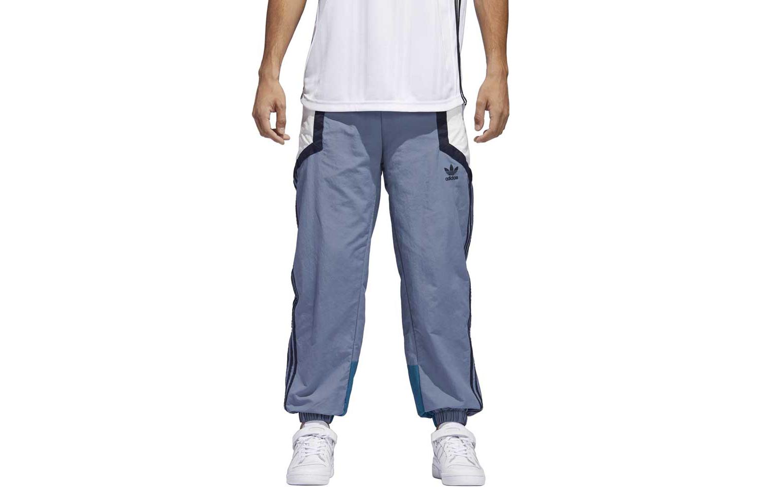 

Adidas Originals NOVA WIND Knitted Sweatpants Men s Blue CE2479 XS