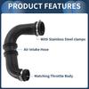 X Autohaux Engine Air Intake Hose for Renault Clio Air Cleaner Intake Hose No.8200331958