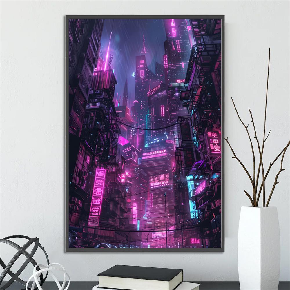 City Diamond Painting Mosaic Embroidery Cross Stitch Kit Home Decor 5D DIY Art Collection Craft Room Gift