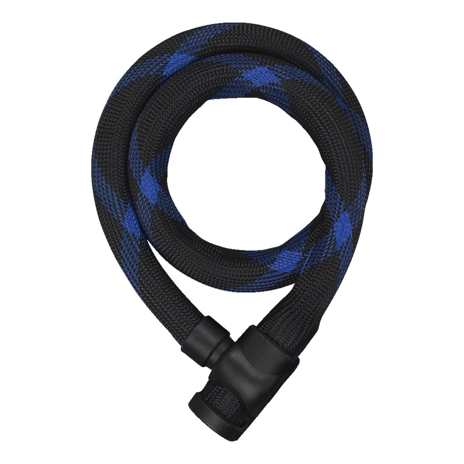 

ABUS Reliable Armored nylon IVERA Japanese (ABUS) German-made bicycle-specific Lock, high-durability sleeve, 110cm, 7200/110 STEEL-O-FLEX [Genuine чорний