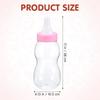 Blue Bottle Piggy Bank PVC Saving Pot Money Box Desktop Decoration for Birthday Gift Saving Pot Piggy Bank