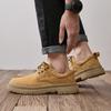 Fashion British Style Men Leather Casual Anti-slip Wearable Shoes Classic Outdoor Antiskid Walk Sneakers Oxford Shoes Thick Bottom Shoes